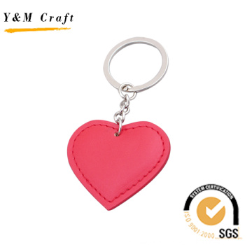 One Color Women Hangbag Leather Key Chain